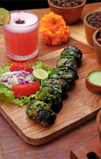 Flaming Tandoori Kebabs4