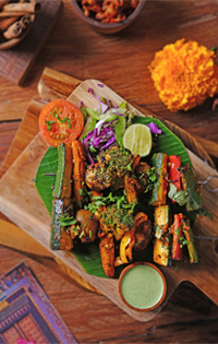 Flaming Tandoori Kebabs5