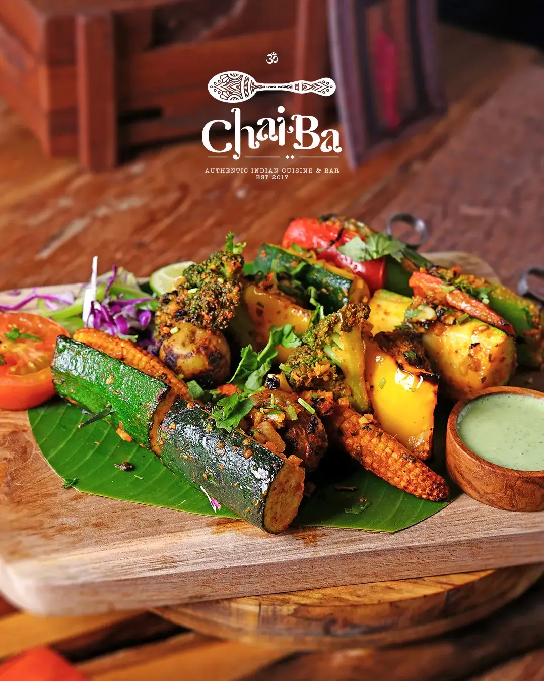 GRILLED VEGETABLE SKEWERS (GF, VEG, V) - 99Rp